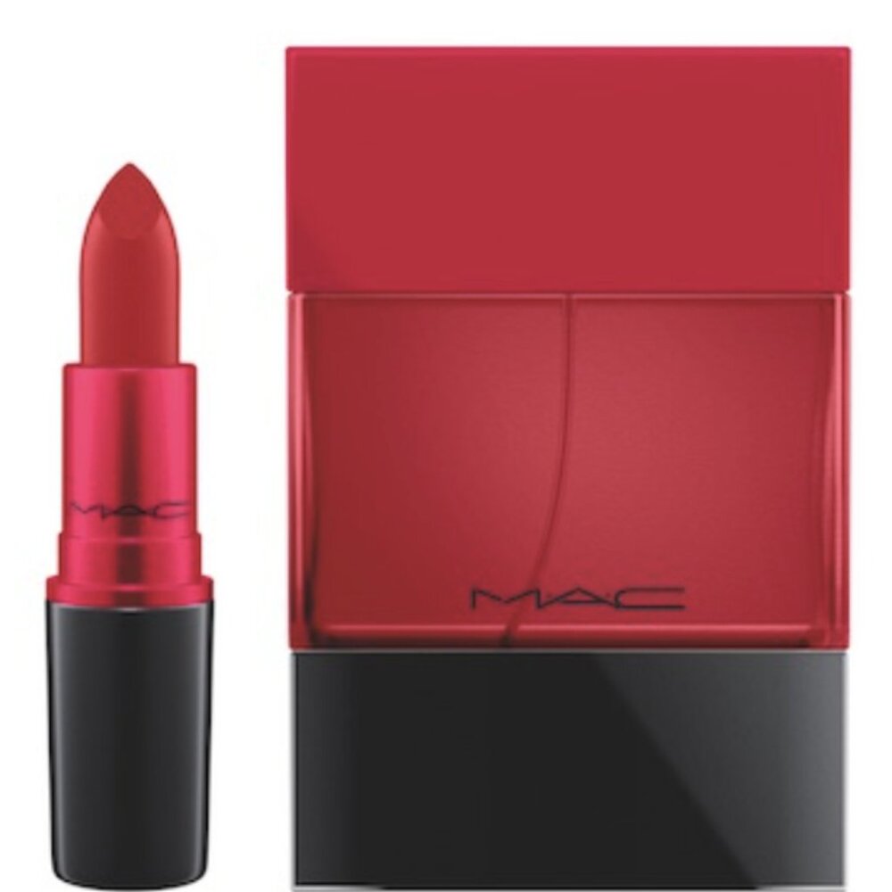 MAC MATTE LIPSTICK - SHADESCENTS - LADY DANGER
